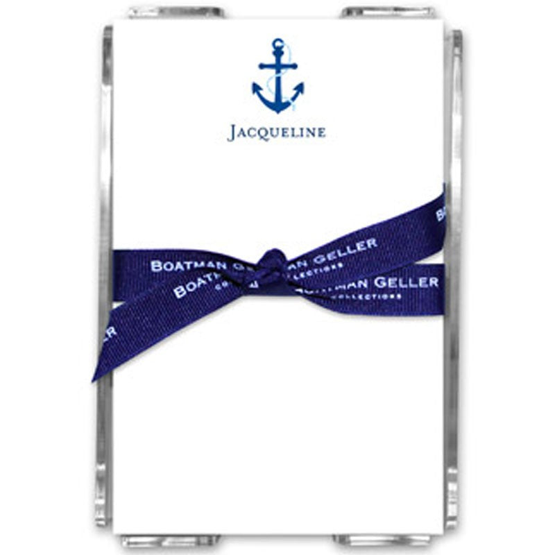 boatman geller icon anchor note shets in the acrylic note sheets