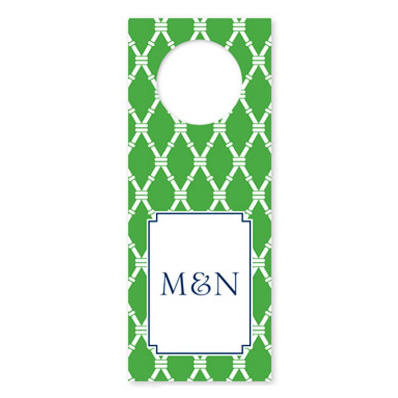 boatman geller bamboo kelly wine tags