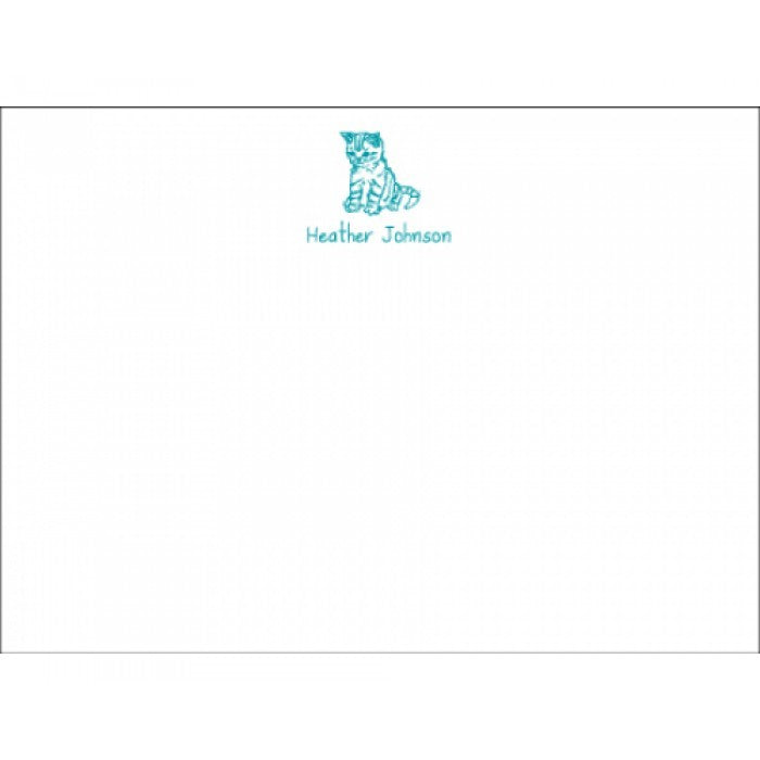 kitten pet stationery