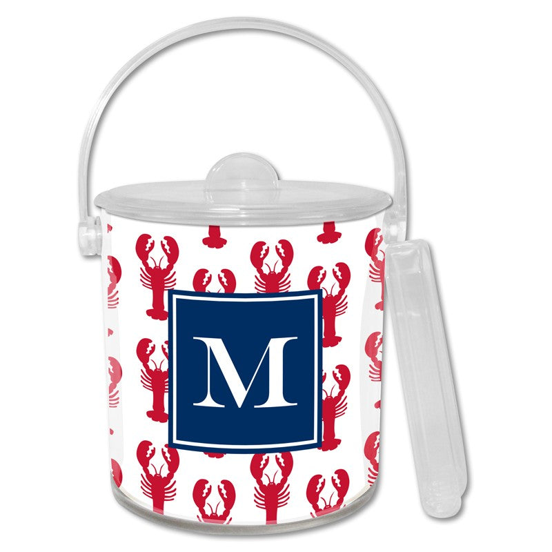 boatman geller lobsters red ice bucket