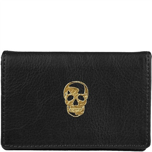 skull bobbi card wallet