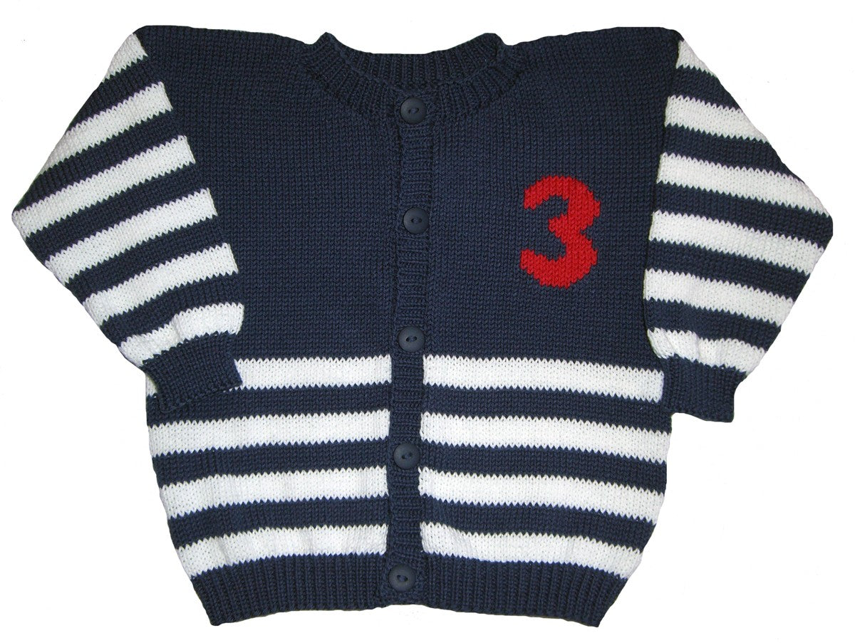 nautical knit yacht cardigan