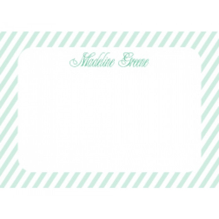modern lines enclosure card