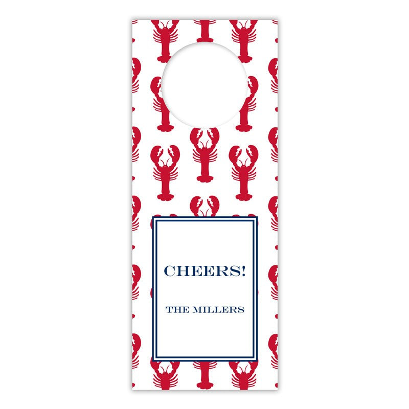boatman geller lobsters red wine tags
