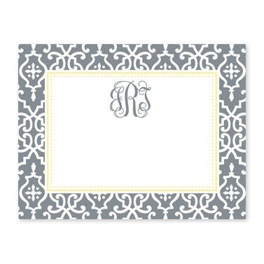 boatman geller wrought iron gray calling card