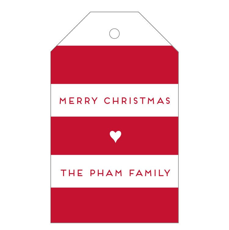 haute papier letterpress gift tag t47