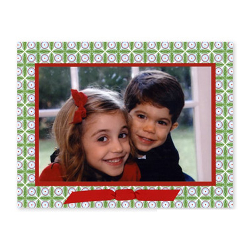 boatman geller tile red and green photocard
