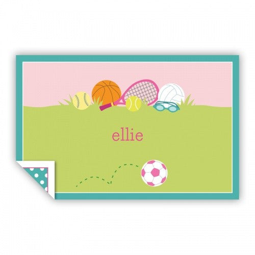 Sports Girl Placemat