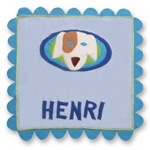 personalized fleece blanket - my dog patch