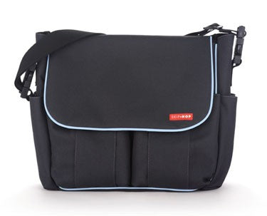 skip hop dash diaper bag - charcoal