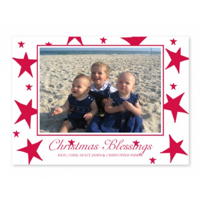 starry night holiday cards