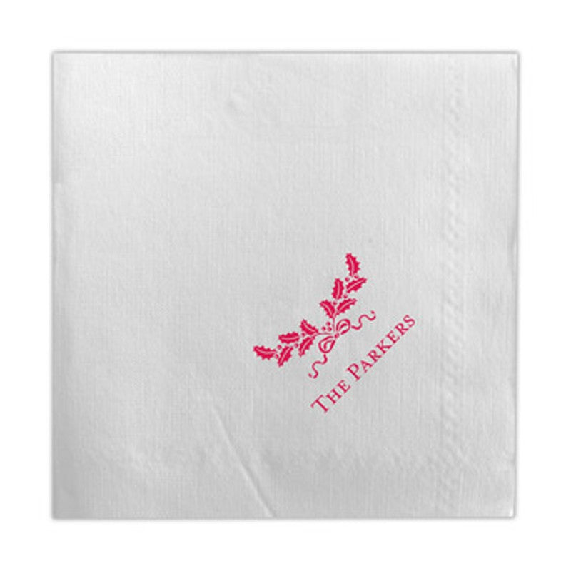 boatman geller dinner napkin with icon