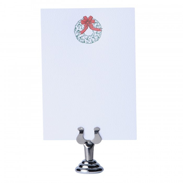 wreath note cards