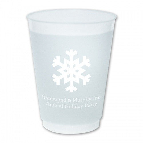 Solid Snowflake Cup