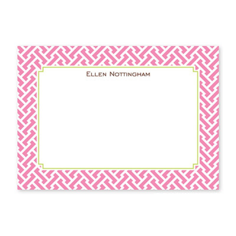 boatman geller stella pink large flat notecard