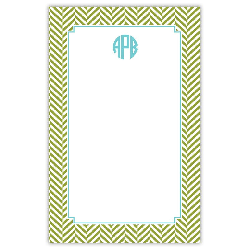 boatman geller herringbone jungle notepad