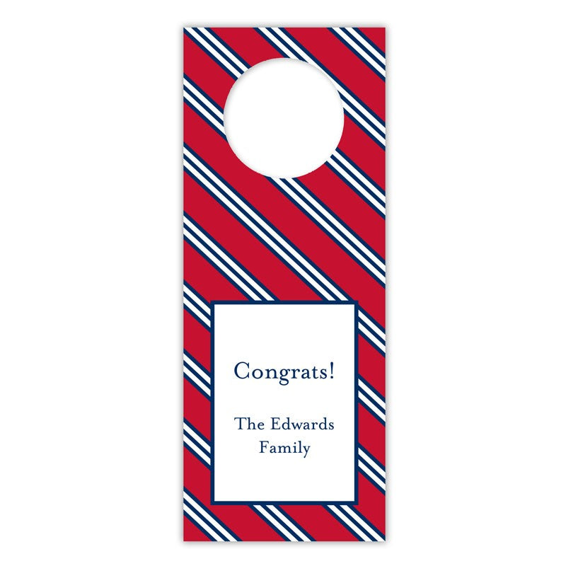 boatman geller repp tie red & navy wine tags