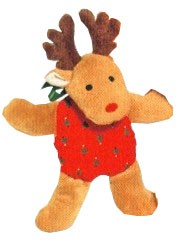 7" flatodeer rattle by north american bear