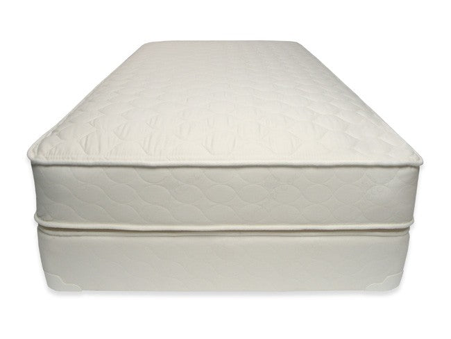 quilted organic deluxe mattress set