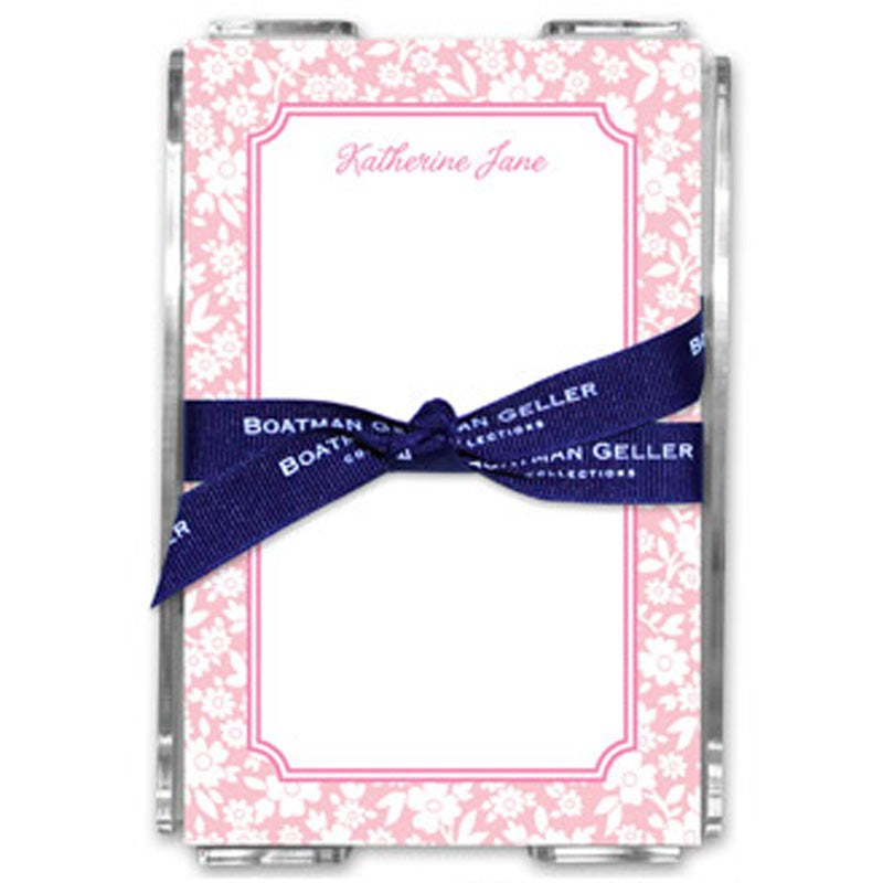 boatman geller petite flower petal note sheets in acrylic