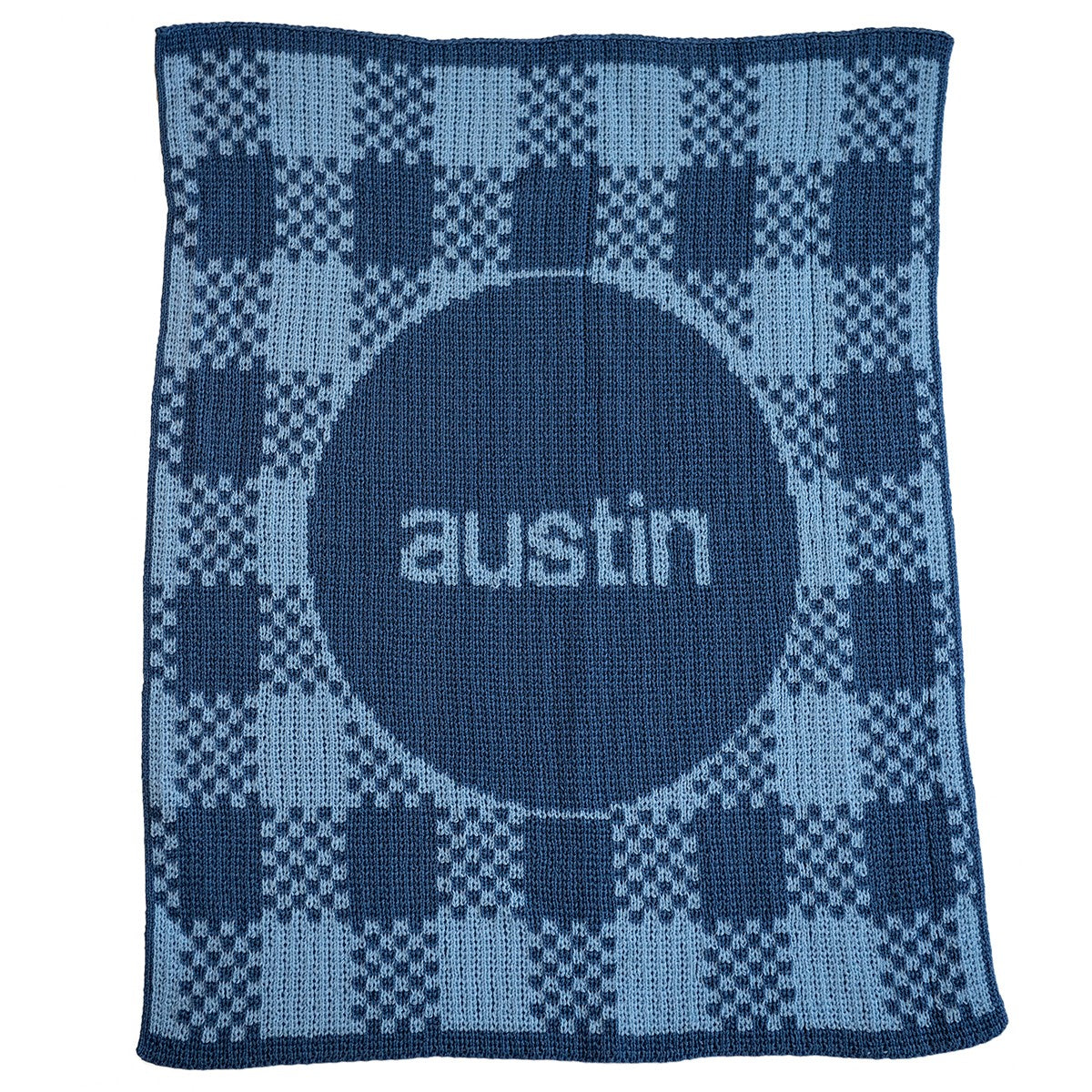 Personalized Gingham Baby Blanket