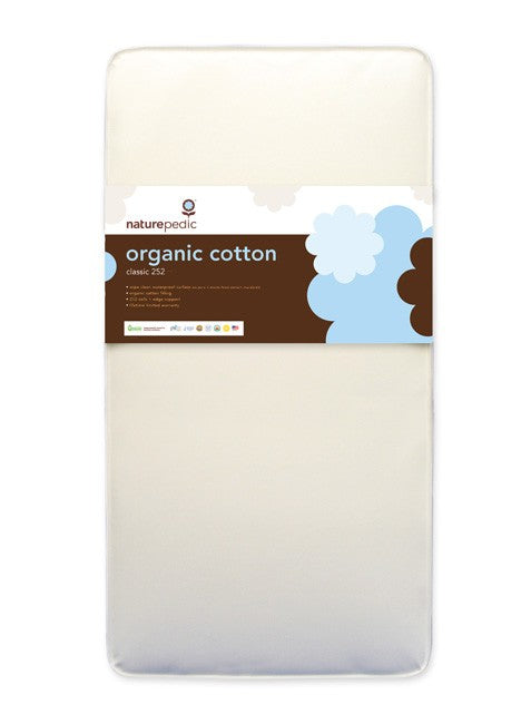 organic cotton classic 252 crib mattress