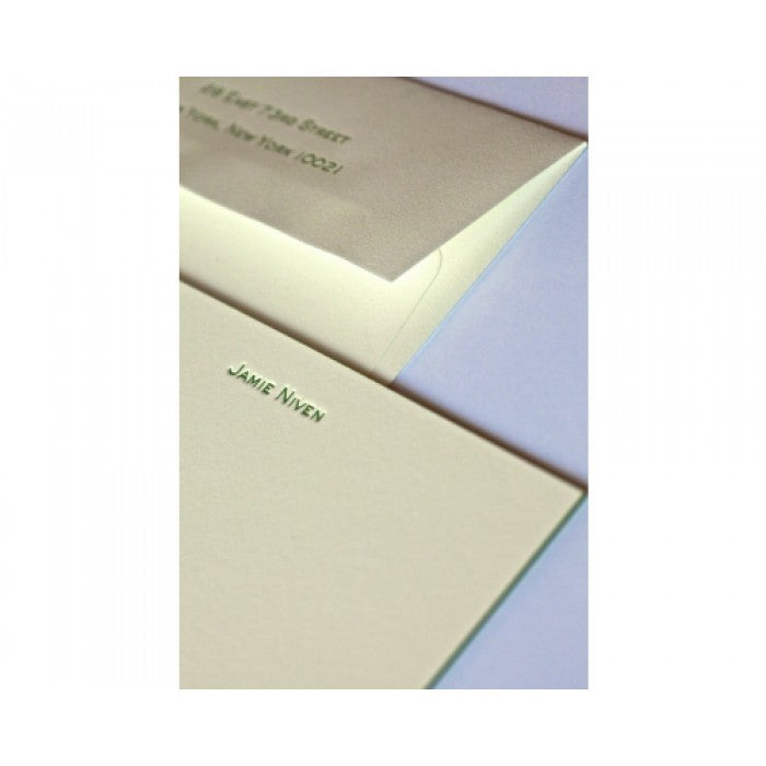 jamie social stationery