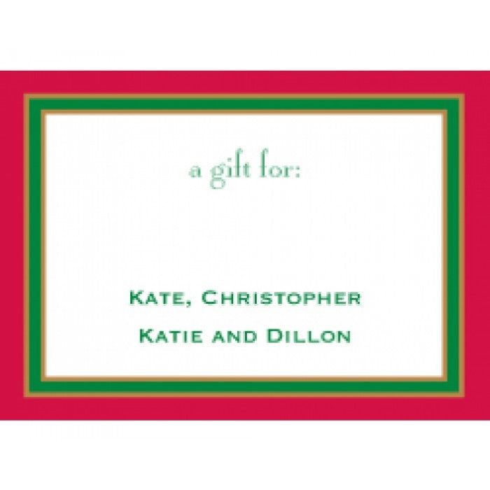 simple gift holiday gift enclosures