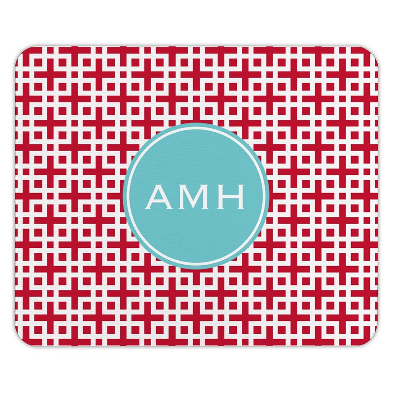 boatman geller lattice cherry mouse pad
