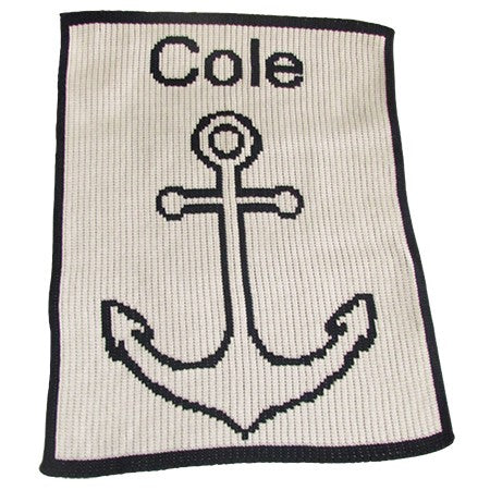 personalised anchor blanket