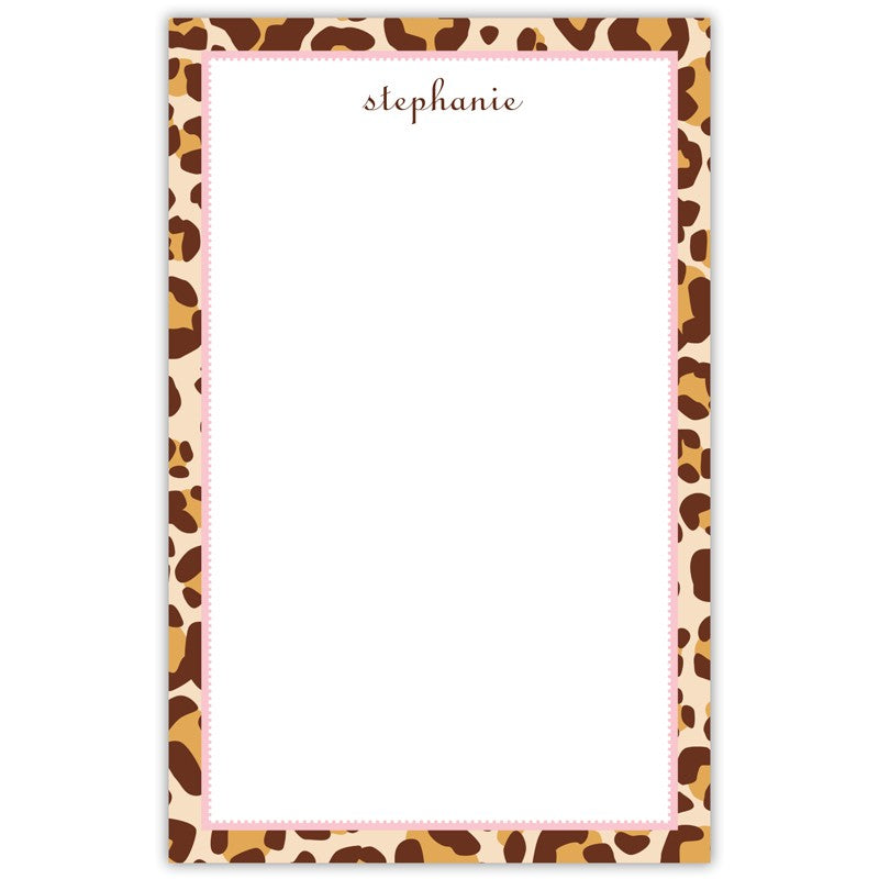 boatman geller leopard notepad