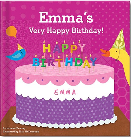 my very happy birthday book (girl)
