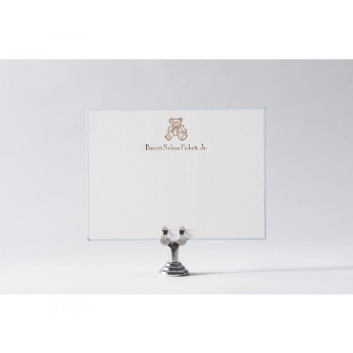 the barrett teddy bear kid's stationery