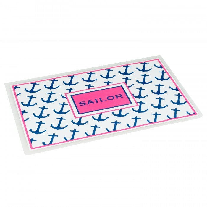 edgewater anchors children's placemat