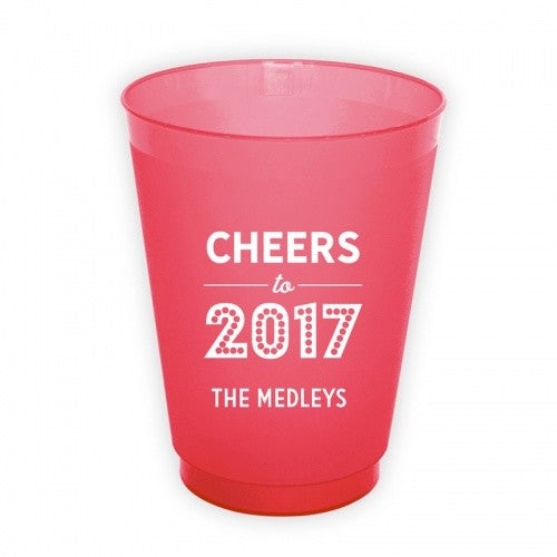Cheers To Round Cups