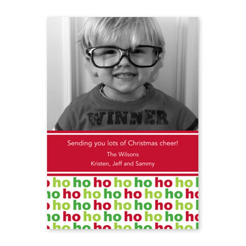 boatman geller ho ho ho photocard