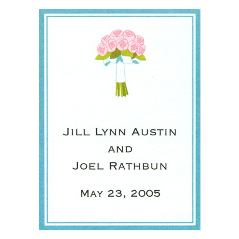 boatman geller bouquet square sticker