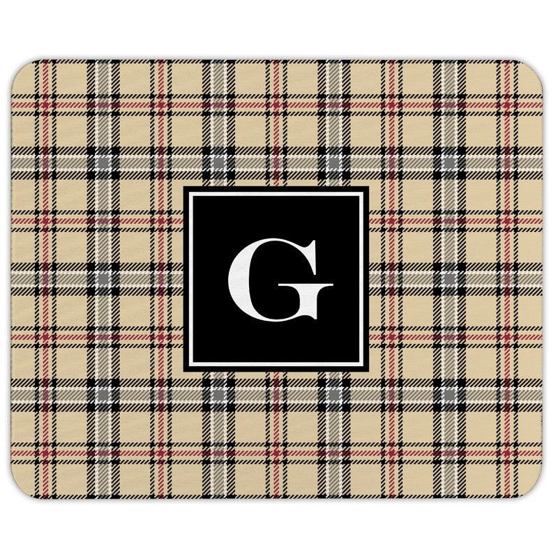 boatman geller town plaid mouse pad