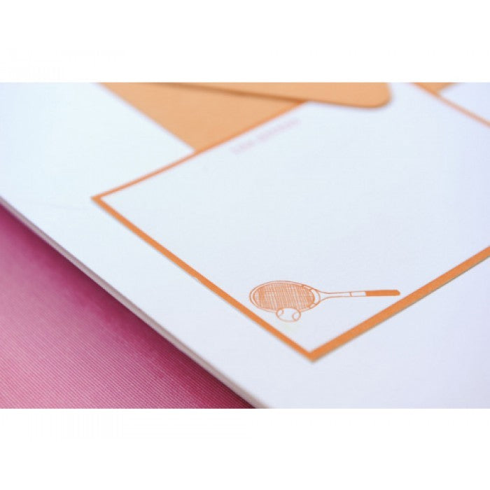 tennis note cards