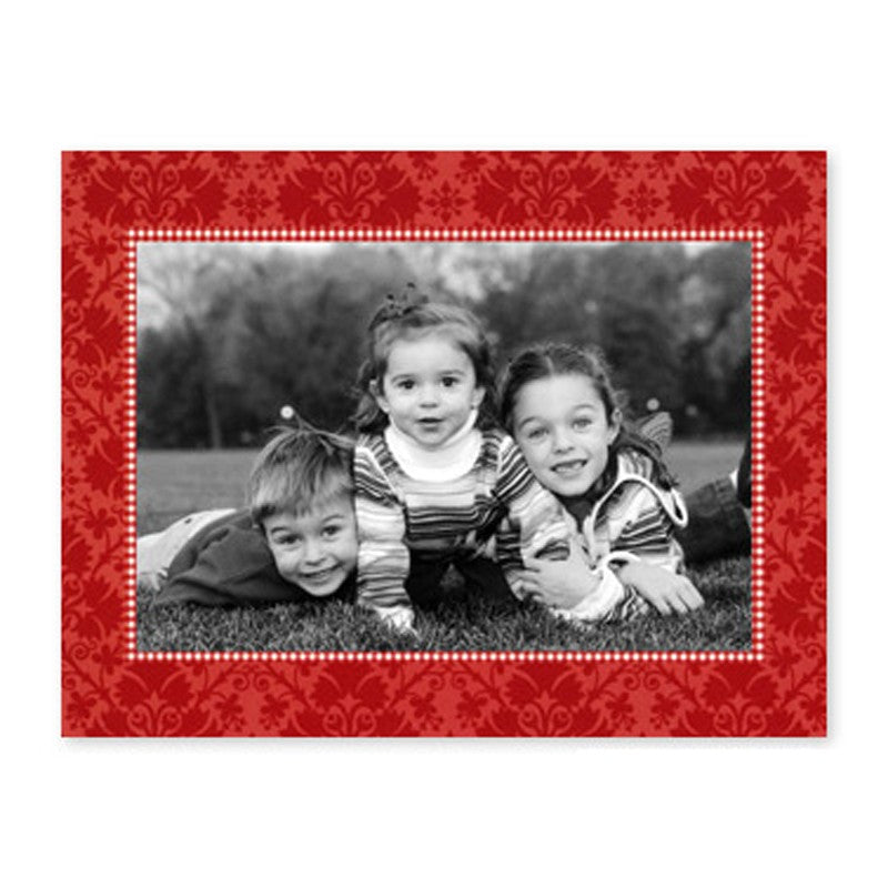 boatman geller damask red photocard