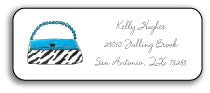 personalized address labels  wild for purses