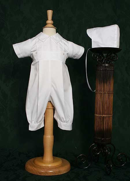 boys cotton christening coverall