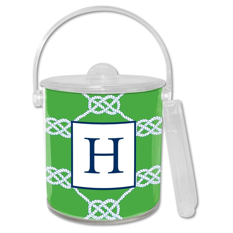 boatman geller nautical knot kelly ice bucket