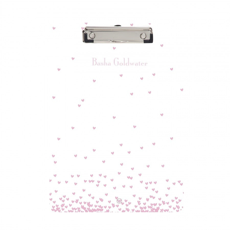 Falling Hearts Clipboard