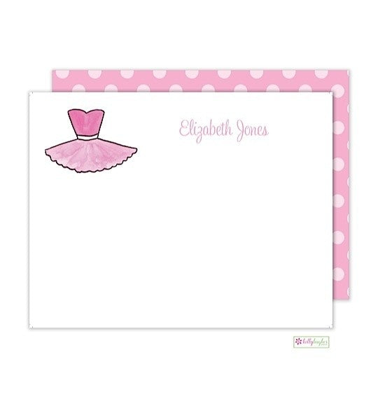 personalized - tutu cute flat notes