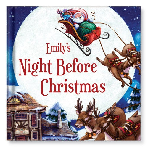 night before christmas personalized book