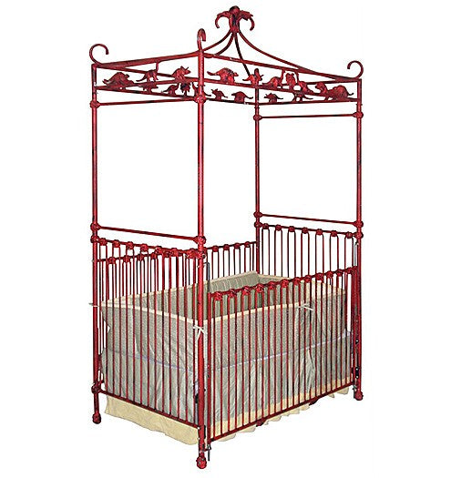 dinosaur canopy crib 42512