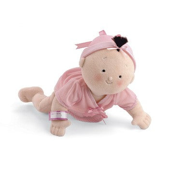 rosy cheeked brunette girl by north american bear