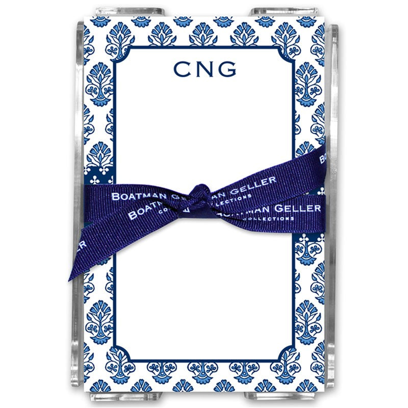 boatman geller beti navy acrylic note sheets