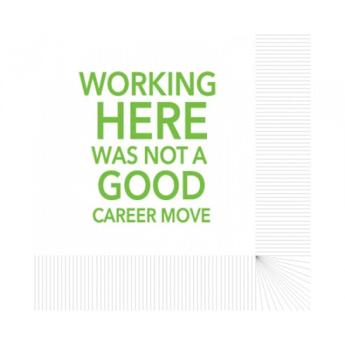 career napkin